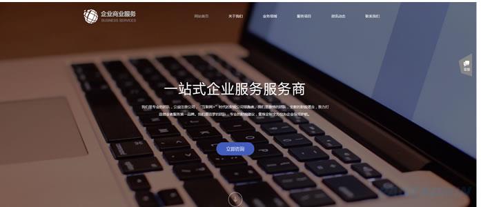 

企业服务公司网站模板 T9859.jpg