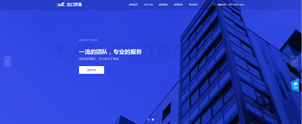 贸易公司网站模板T10100.jpg